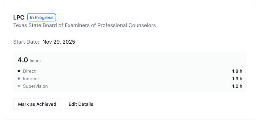 Clinical Hour Tracking for Social Workers (LCSW, LMSW, LICSW) | License ...