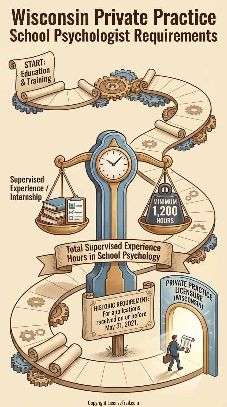 Private Practice School Psychologist infographic